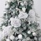 White Glitter Mesh Star Web Ribbon 10 Inch Wide by 10 Yards Roll White Mesh Fabric Ribbon Decorative Mesh White Mesh Ribbon